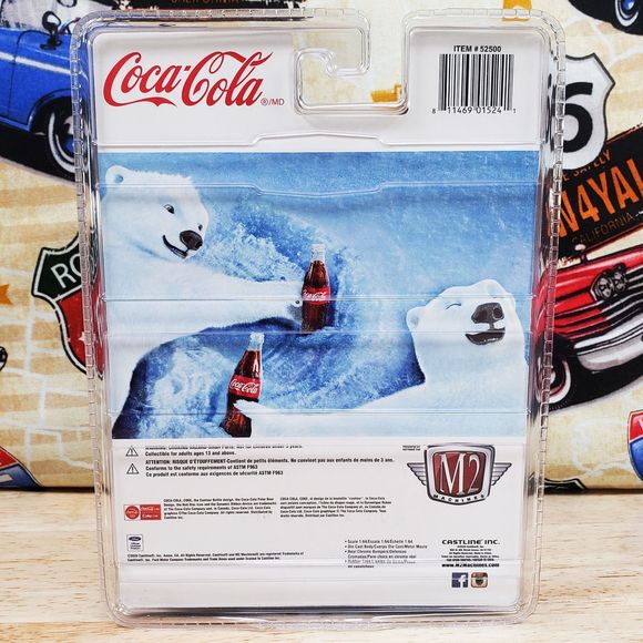 M2 Machines Coca-Cola 1:64 Limited Edition 1 of 7,800 1988 Mustang GT Ice Cold - Picture 2 of 5